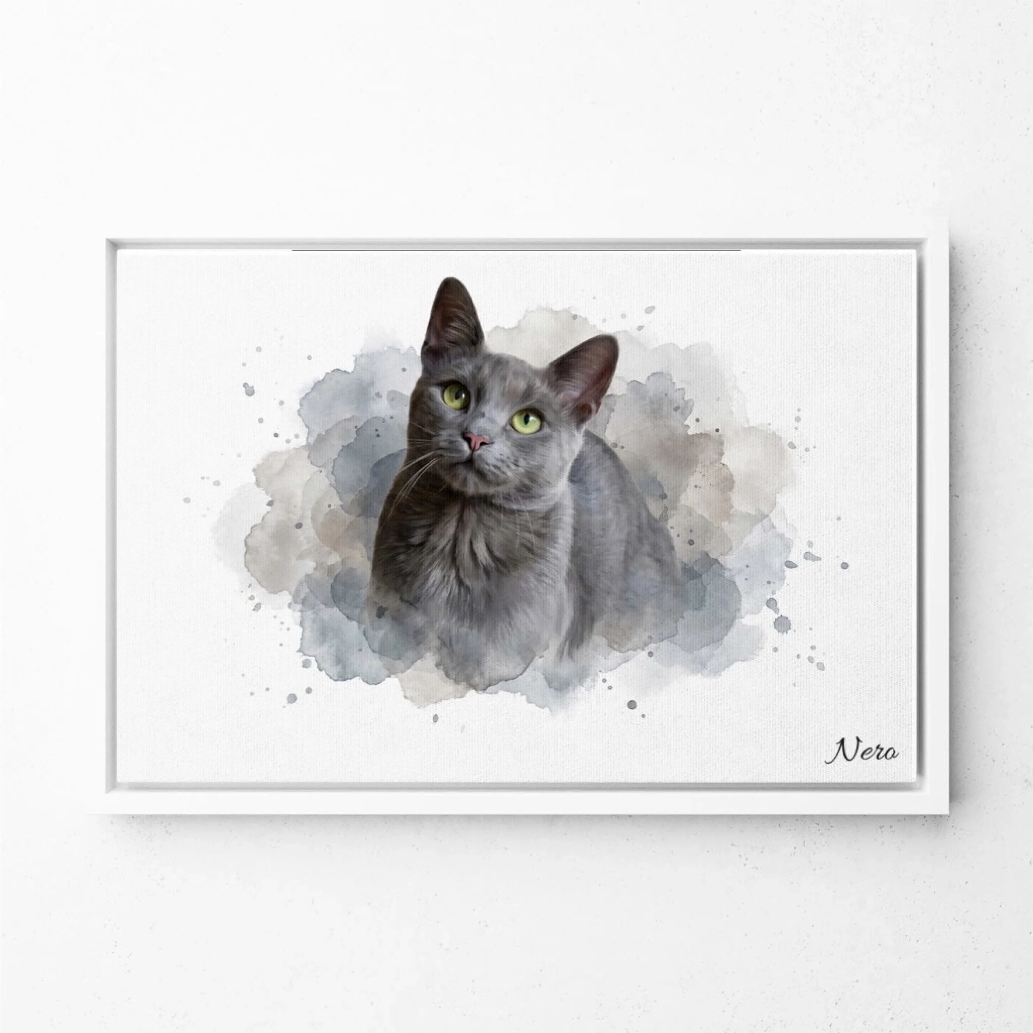 katzenportrait-leinwand-rahmen