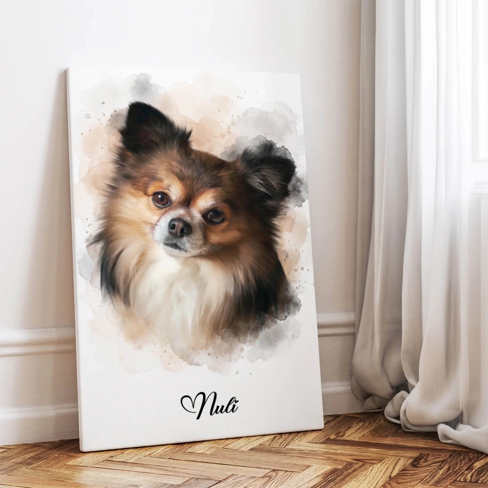 hundeportrait-aquarell